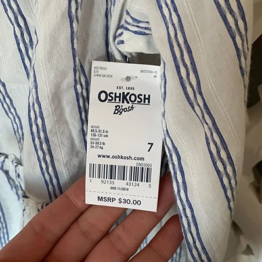 OshKosh Bgosh adorable striped